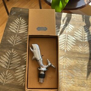 New - whale bottle topper